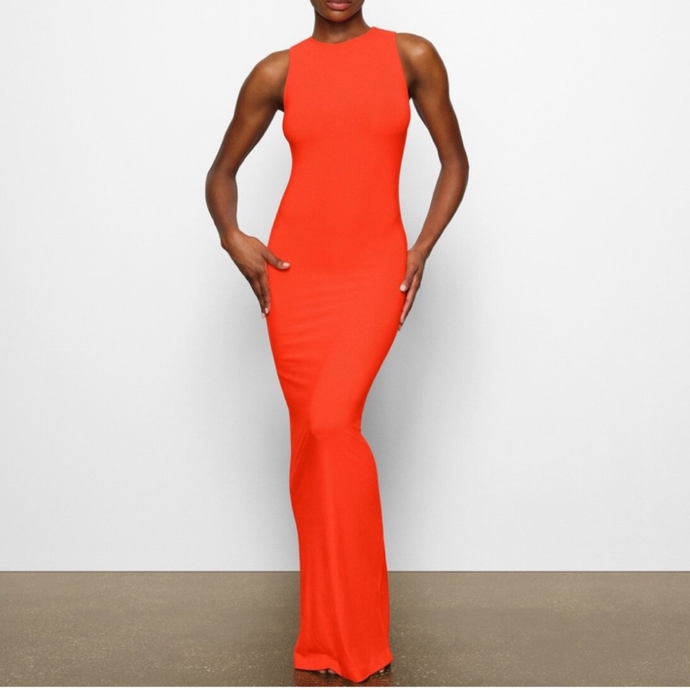 Skims Fire maxi dress